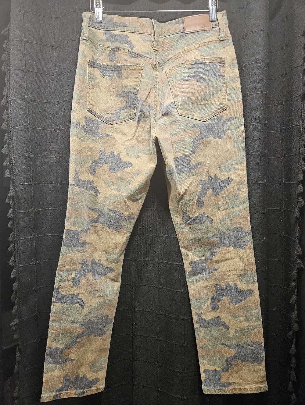 Madewell High-Rise Slim Boyjean in Bunny Camo Print - Size 26 - RARE - Picture 10 of 15